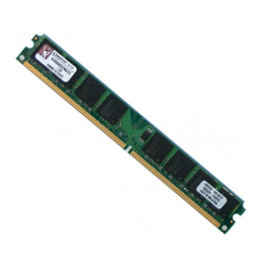 RAM KINGSTON KVR800D2N6/2G VALUE RAM DDR2 2GB PC6400 800MHZ