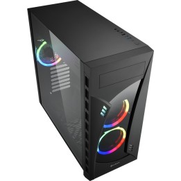 Sharkoon NightShark RGB PC Case (NIGHTSHARKRGB) (SHRNIGHTSHARKRGB)