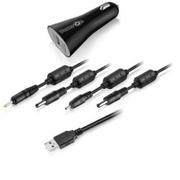 Tablet Adaptor Car Power On 5V 2A 4 Tips