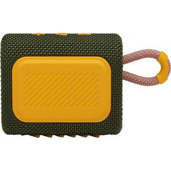 JBL Go 3 Αδιάβροχο Ηχείο Bluetooth 4.2W με 5 ώρες Λειτουργίας Green (JBLGO3GRN)