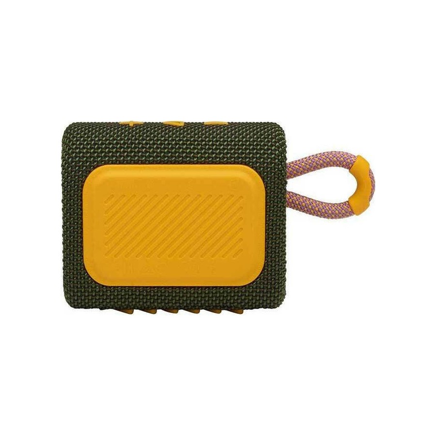 JBL Go 3 Αδιάβροχο Ηχείο Bluetooth 4.2W με 5 ώρες Λειτουργίας Green (JBLGO3GRN)