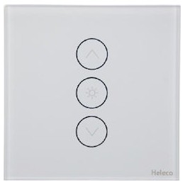 Heleco Διακόπτης Dimmer WiFi Χωνευτός