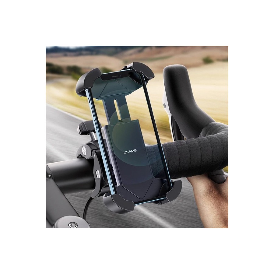 USAMS βάση ποδηλάτου για smartphone US-ZJ064, 4.5-7", μαύρη( ZJ064ZJ01)