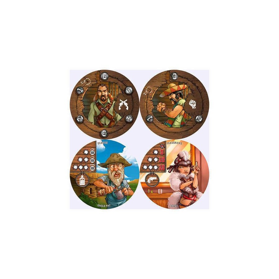 Kaissa Επιτραπέζιο Παιχνίδι Οι Ντεσπεράντο της Dice Town για 2-4 Παίκτες 8+ Ετών