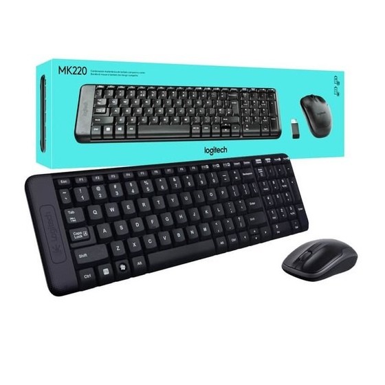 LOGITECH Keyboard/Mouse Wireless MK220 (920-003157) EN/GR