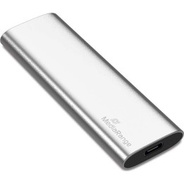 MediaRange Εξωτερικός Σκληρός Δίσκος SSD USB Type-C 240GB (Silver) (MR1101)