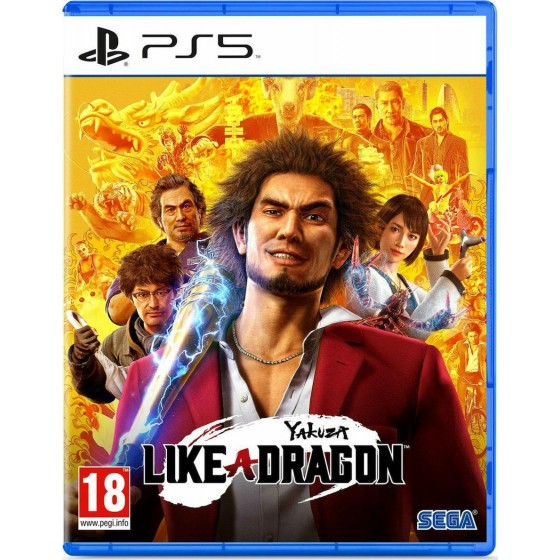Yakuza Like a Dragon PS5 Game Used-Μεταχειρισμένο(PPSA-02384)