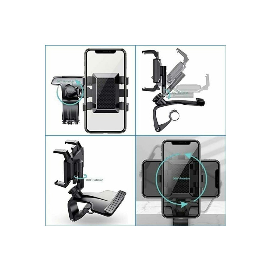 Moxom Βάση Κινητού Αυτοκινήτου με Ρυθμιζόμενα Άγκιστρα(MX-VS45)