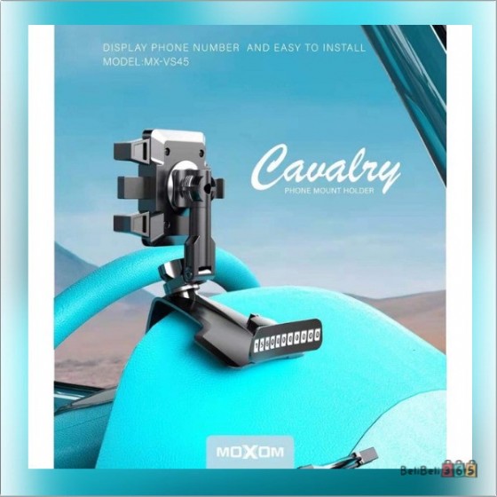 Moxom Βάση Κινητού Αυτοκινήτου με Ρυθμιζόμενα Άγκιστρα(MX-VS45)