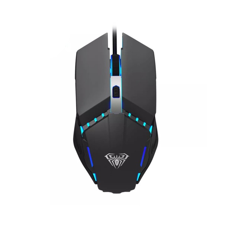 Aula S31 RGB Gaming Ποντίκι με καλώδιο USB Μαύρο (739)