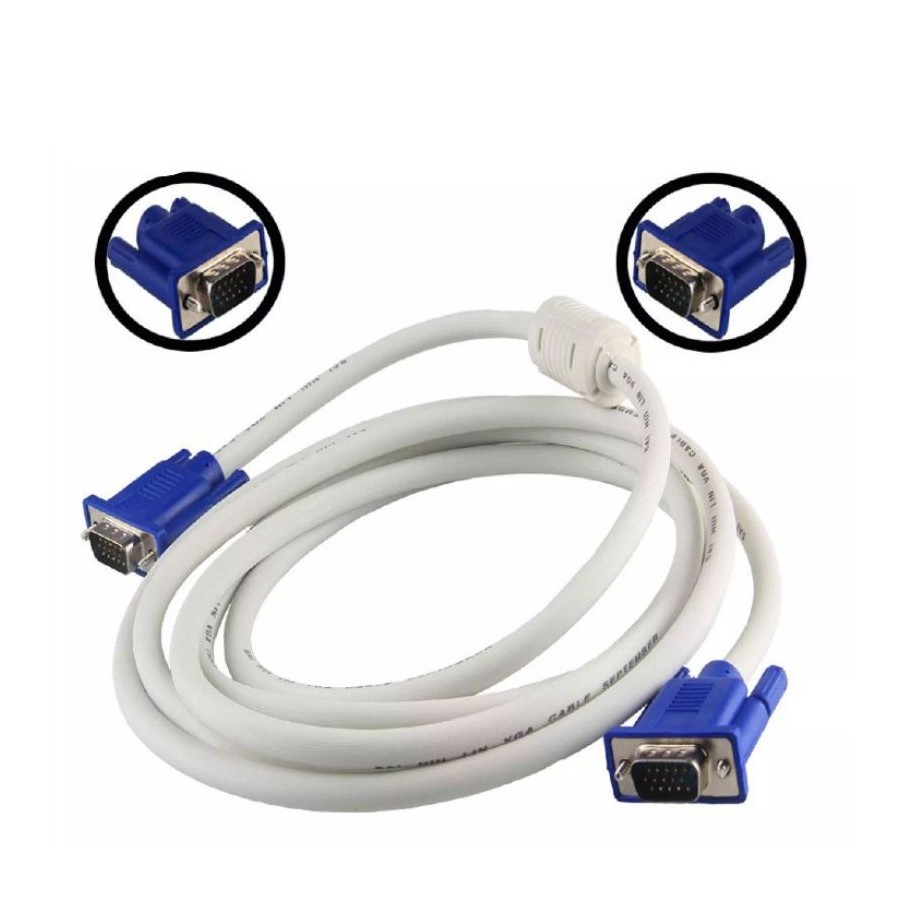 De Tech Cable VGA male - VGA male 5m (18014)