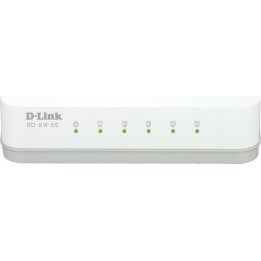 D-Link GO-SW-5E Unmanaged L2 Switch με 5 Θύρες Ethernet 10/100/1000