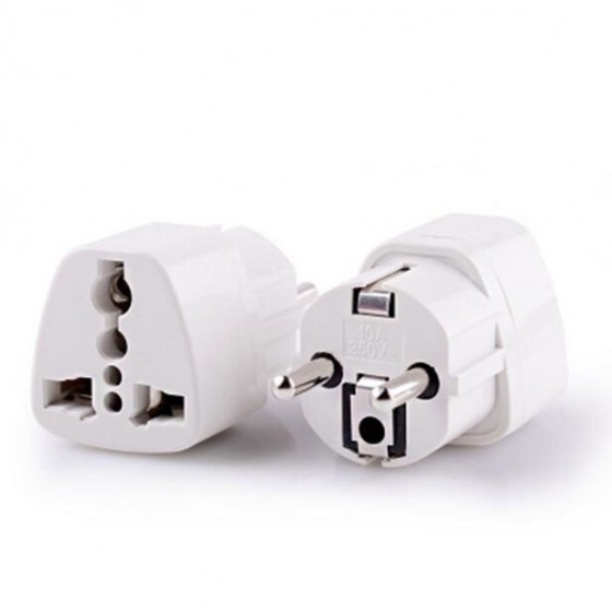  ADAPTER Power Convertor EUROPE  ADAPTOR ΣΟΥΚΟ  Πολυμετατροπέας πρίζας ρεύματος απο αγγλικό - αμερικάνικο βύσμα σε Ευρωπαικό