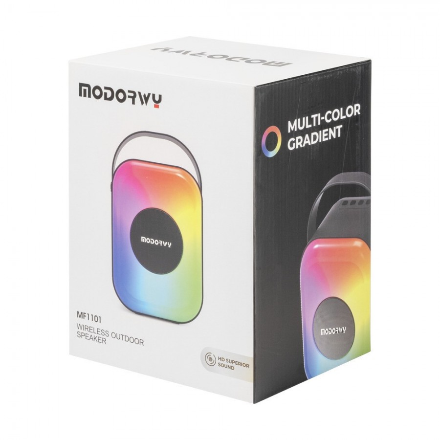 Ηχείο με λειτουργία Karaoke Modorwy MF1101 σε Μαύρο Χρώμα(22190)