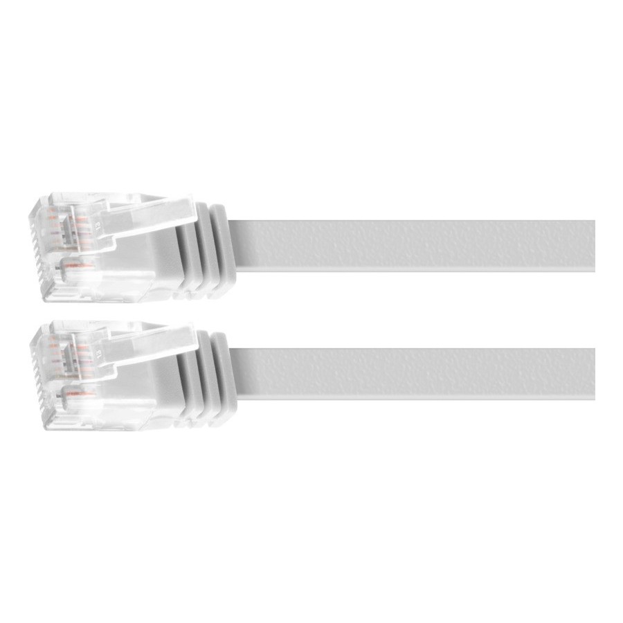 Καλώδιο Δικτύου CAT6, 1.5m, DeTech, Πλακέ