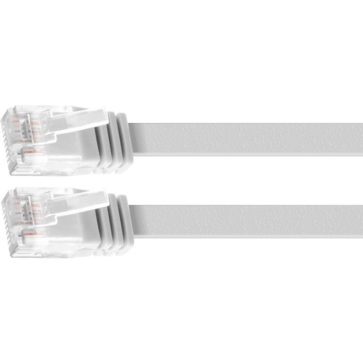 Καλώδιο Δικτύου CAT6, 1.5m, DeTech, Πλακέ