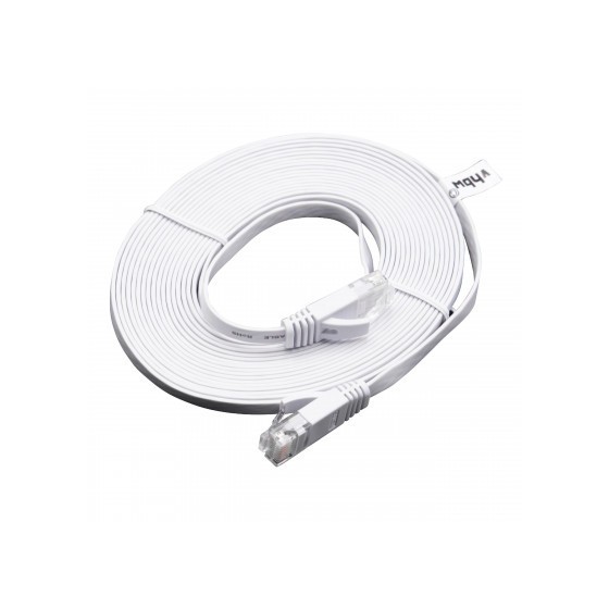 Καλώδιο Δικτύου CAT6, 1.5m, DeTech, Πλακέ