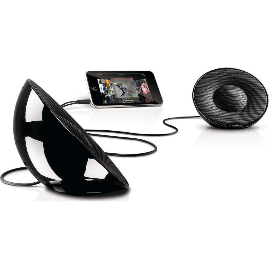 Philips SBP1120/10 Φορητό Ηχείο 2W Black