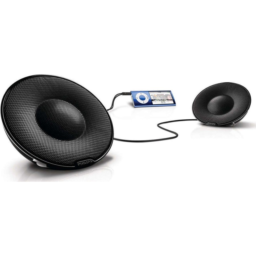 Philips SBP1120/10 Φορητό Ηχείο 2W Black