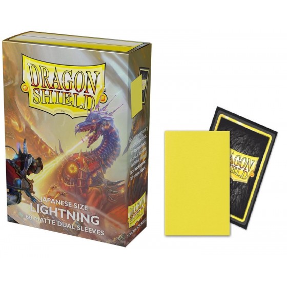 DS SMALL MATTE DUAL LIGHTNING SLEEVES 60CT (ART151470