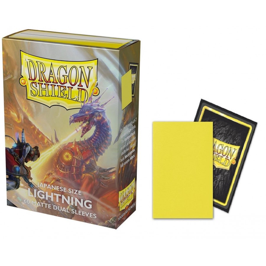 DS SMALL MATTE DUAL LIGHTNING SLEEVES 60CT (ART151470