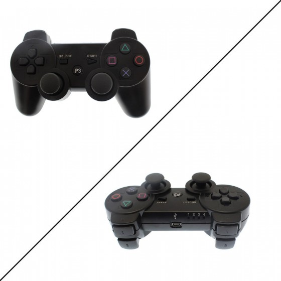 DualShock Wireless Gamepad για PS3 Μαύρο(13008)