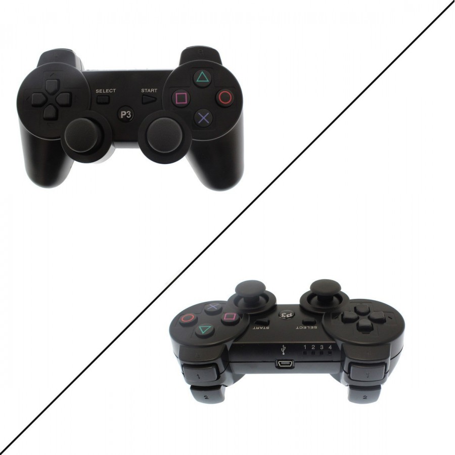 DualShock Wireless Gamepad για PS3 Μαύρο(13008)