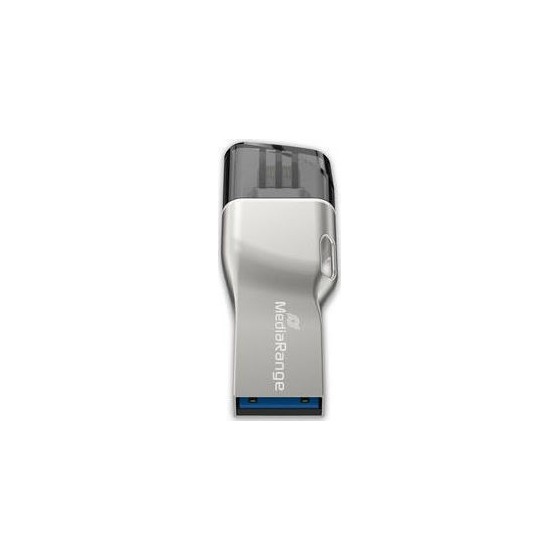 MediaRange USB 3.0 Combo Flash Drive with Apple Lightning plug 16GB (MR981)
