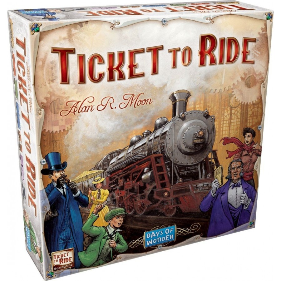Kaissa Επιτραπέζιο Παιχνίδι Days of Wonder Ticket to Ride: USA για 2-5 Παίκτες 8+ Ετών(KA112600)