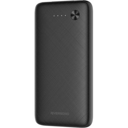 Riversong Horizon 10 Power Bank 10000mAh με 2 Θύρες USB-A Μαύρο(PB30-B)