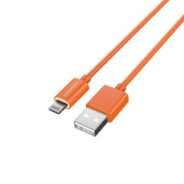 Riversong Lotus 08 USB to Lightning Cable Πορτοκαλί 1.2m (CL71O)