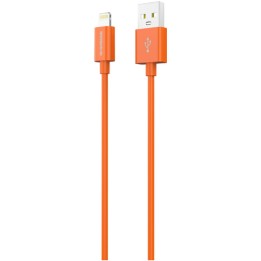 Riversong Lotus 08 USB to Lightning Cable Πορτοκαλί 1.2m (CL71O)