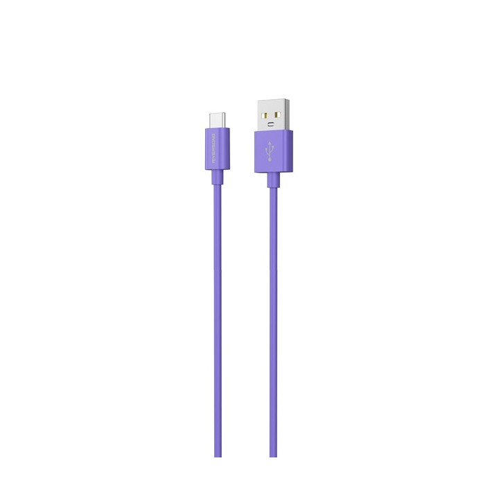 Riversong Lotus 08 USB 2.0 Cable USB-C male - Μωβ 1.2m (CT71PU)