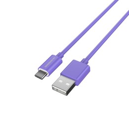 Riversong Lotus 08 USB 2.0 Cable USB-C male - Μωβ 1.2m (CT71PU)