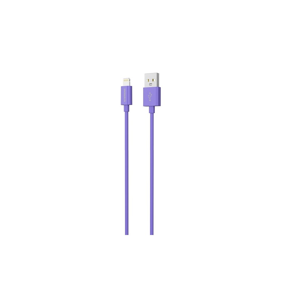 Riversong Lotus 08 USB to Lightning Cable Μωβ 1.2m (CL71PU)