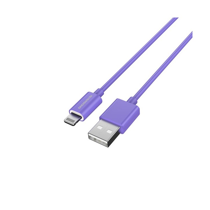 Riversong Lotus 08 USB to Lightning Cable Μωβ 1.2m (CL71PU)