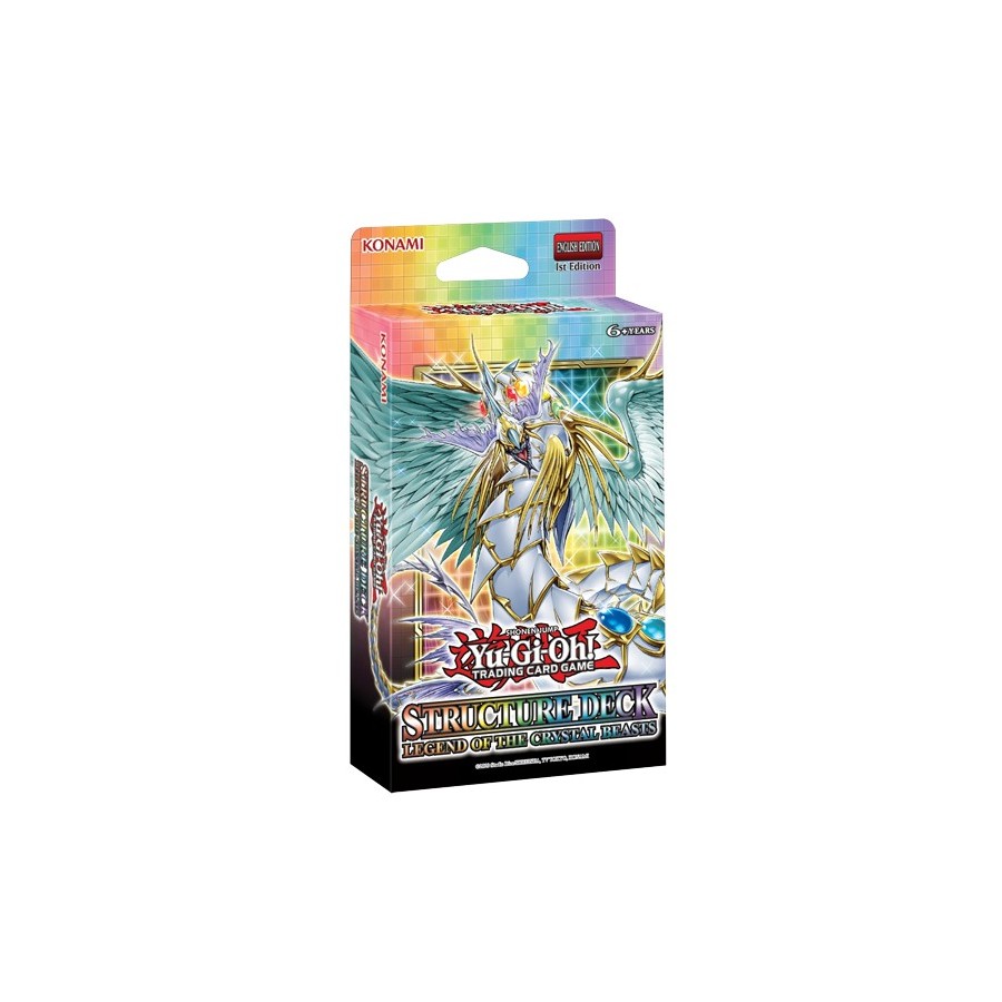 YGO Legend Of The Crystal Beasts Structure Deck Display(KON943274)