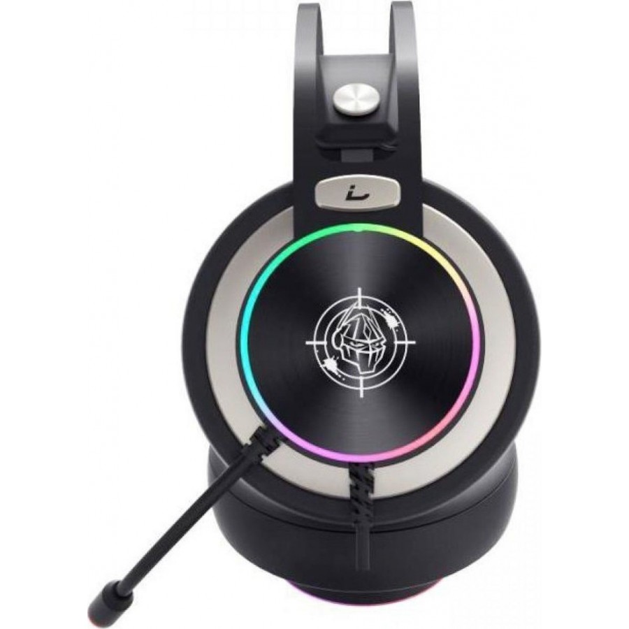 Zeroground Sokun HD-2800 RGB Over Ear Gaming Headset 7.1 με σύνδεση USB