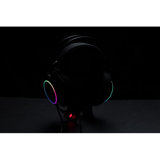 Zeroground Sokun HD-2800 RGB Over Ear Gaming Headset 7.1 με σύνδεση USB