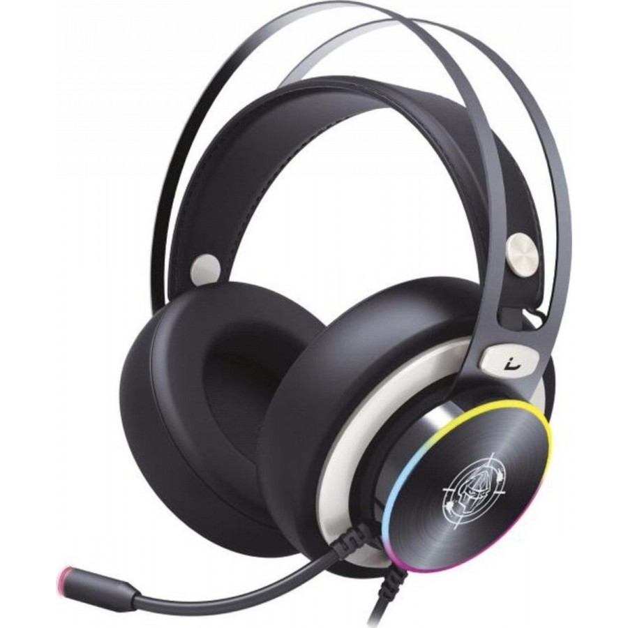 Zeroground Sokun HD-2800 RGB Over Ear Gaming Headset 7.1 με σύνδεση USB