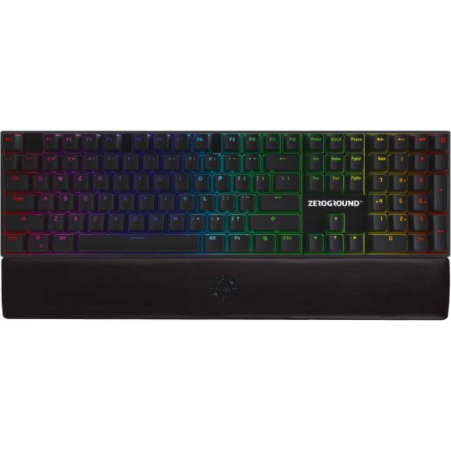 Zeroground KB-3200G Tonado Gaming Μηχανικό Πληκτρολόγιο με Outemu Red διακόπτες και RGB φωτισμό (Αγγλικό US)