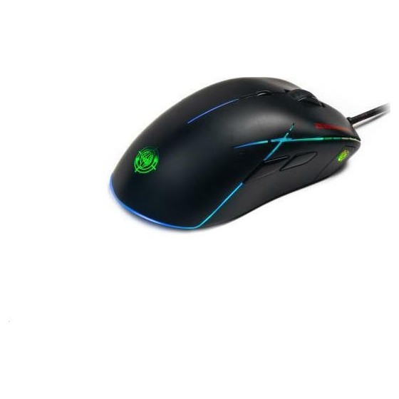 Zeroground KAITO v2.0 RGB Gaming Ποντίκι 6400 DPI Μαύρο ενσύρματο