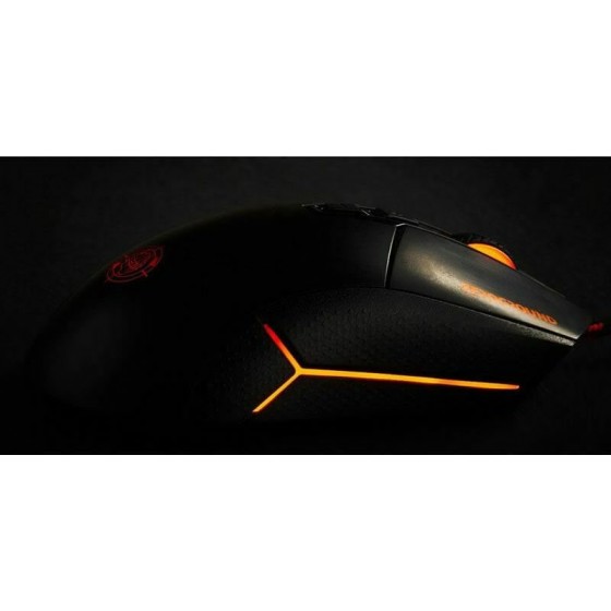 Zeroground MS-4000G Daito RGB Gaming Ποντίκι 10000 DPI Μαύρο Ενσύρματο