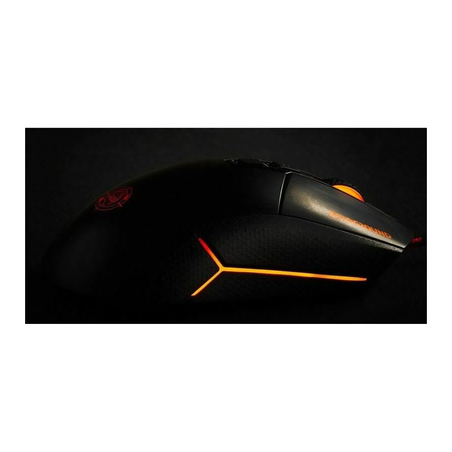 Zeroground MS-4000G Daito RGB Gaming Ποντίκι 10000 DPI Μαύρο Ενσύρματο