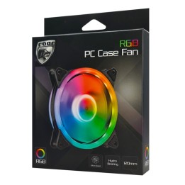 Roar RR-0016 Case Fan 120mm με RGB Φωτισμό και Σύνδεση 3-Pin / 4-Pin Molex