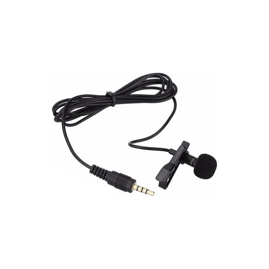 POWERTECH Καλώδιο 3.5mm με ενσωματωμένο clip-on μικρόφωνο, 1.5m(CAB-J034)