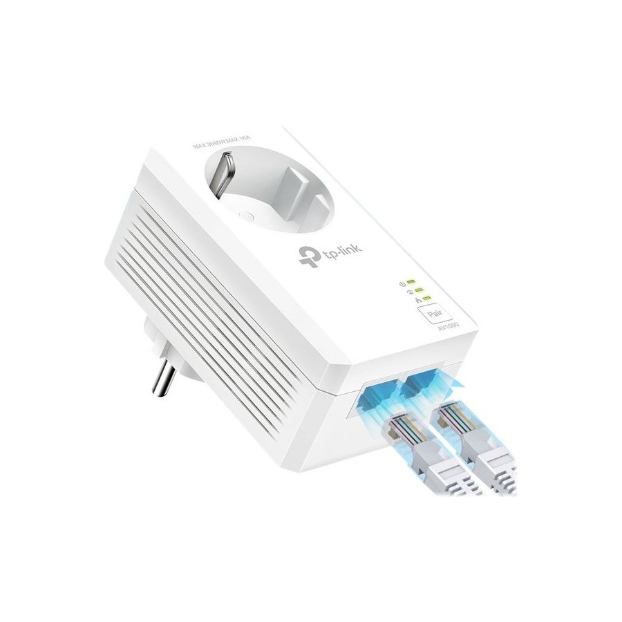 TP-Link Powerline 2xGigabit Extender AV1000 WPA7027 Kit V1.0 (TL-PA7027P)