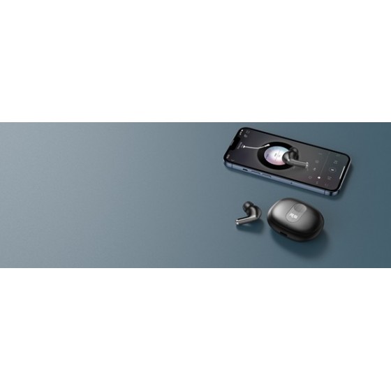 Riversong True Wireless Earphones Utopia H1 Black(EA263)