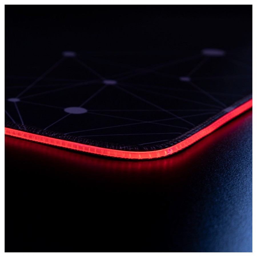 Aula F-X5 Gaming Mouse Pad XXL 800mm με RGB Φωτισμό Μαύρο(17526)