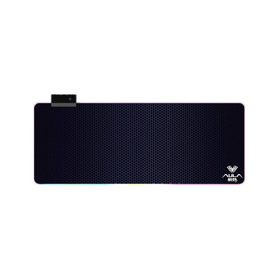 Aula F-X5 Gaming Mouse Pad XXL 800mm με RGB Φωτισμό Μαύρο(17526)